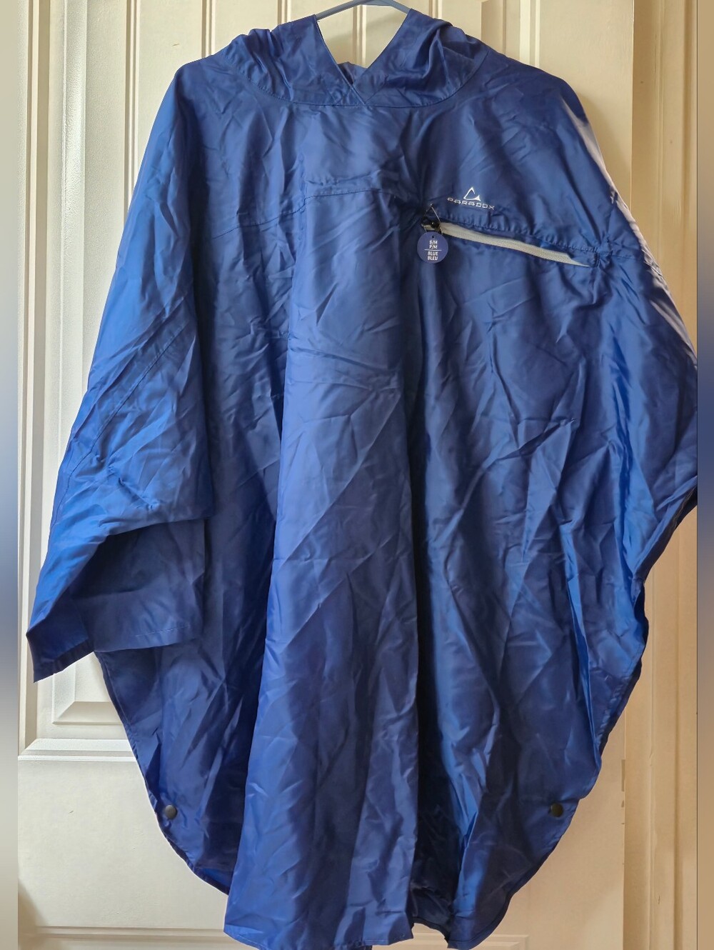 Paradox Outdoor.Com Nylon Rain Poncho Size Adult Small ~ Med New With Tags
